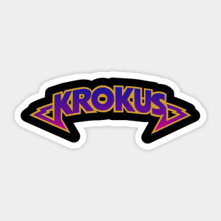 Krokus Logo Sticker